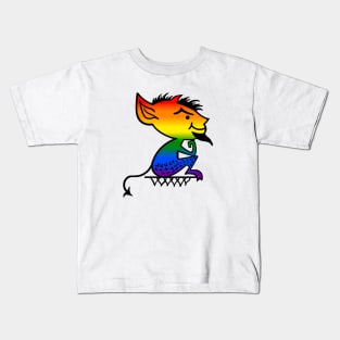 LGBTIQA+ Pride for DePaul! Kids T-Shirt